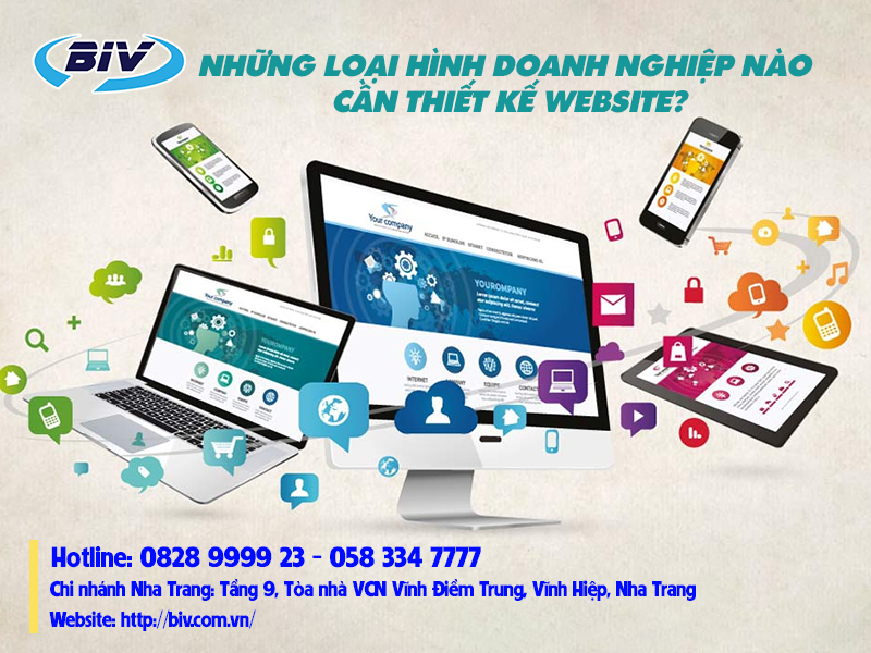 Những loại hình doanh nghiệp nào cần thiết kế website